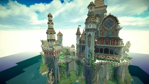 постройка кирпичный замок в Minecraft - Mobile Legends