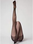 Sheer Luxe Back Seam Pantyhose American Apparel on Listly