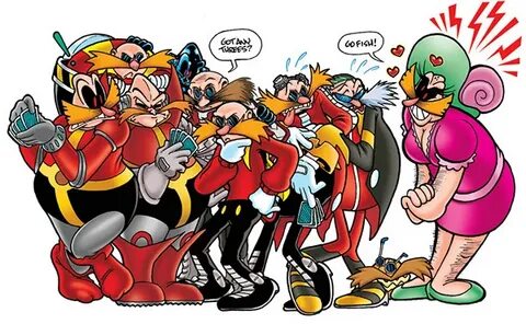 Archie/SEGA Sonic the Hedgehog: Spot Illustrations on Behanc