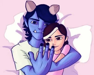 Pin on trollhunters jim x Claire