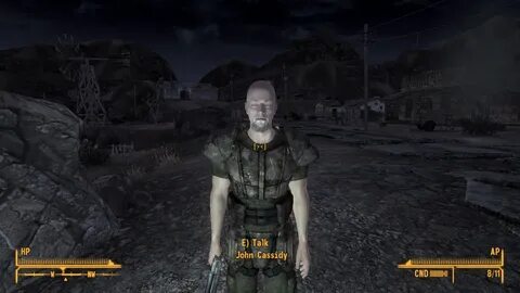 John Cassidy at Fallout New Vegas - mods and community