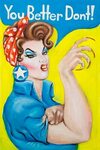 Rosie the Riveter You Better Don't Drag Queen Mama Etsy