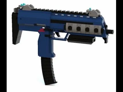 Custom Lego Gun MOC: H&K MP7 Master Edition - YouTube