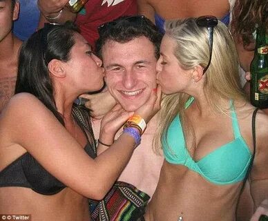 Johnny Manziel’s wild parties with 15 GIRLS at a villa in Ca