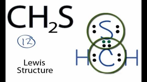 CH2S Lewis Structure: How to Draw the Lewis Structure for CH