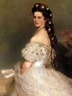 File:Empress Elisabeth of Austria in dancing-dress, 1865, Fr