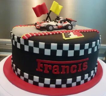 formula 1 cake Racing cake, Cake, Cars birthday cake
