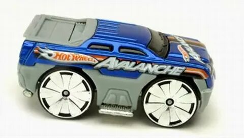 2004 Hot Wheels First Editions Blings Chevy Avalanche 26 Blu