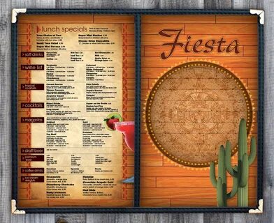 Fiesta Mexican Menu on Behance