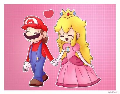 MarioXPeach Mario fan art, Peach mario, Mario and princess p