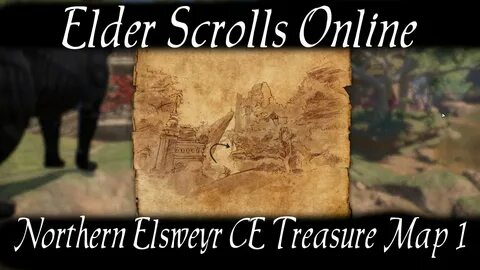 Northern Elsweyr CE Treasure Map 1 Elder Scrolls Online ESO 
