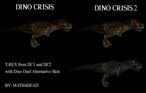 Dino Crisis 1 - 2 : T-REX Model by Math4Dead on DeviantArt