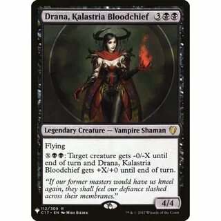 Drana, Kalastria Bloodchief - MB1 МТГ Spell Market