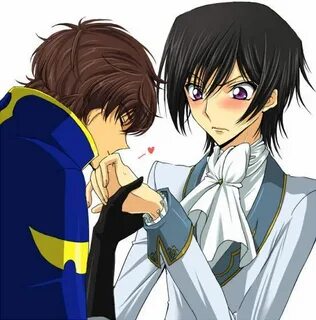 Code Geass Shounen Ai Lelouch X Suzaku Innocent Kiss Blushin