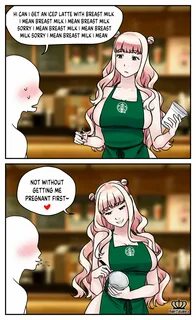 Breast milk latte hentai ♥ Erotic pictures of girls breast milk is out secondary