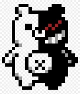 Download Monokuma - Monokuma Pixel Art Clipart Png Download 