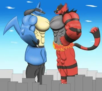 Pec Pushing Someone Your Own Size - Macro Edition COM by mus