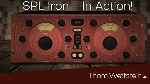 DE SPL Iron Mastering Compressor in action