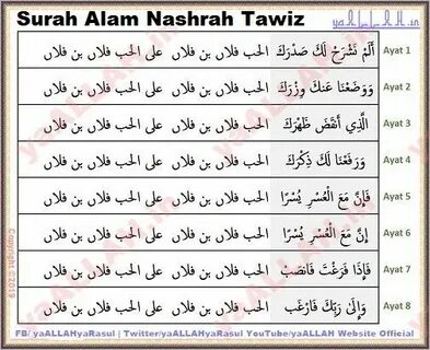 Surah Alam Nashrah Wazifa For Love Marriage POWERFUL yaALLAH