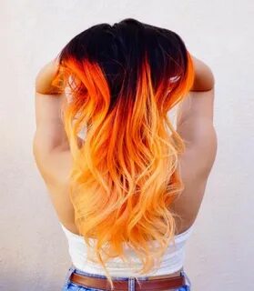 Fiery Hair Color Orange Hair Yellow Hair Hair Painting by To