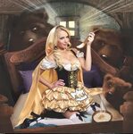 Tech-media-tainment: Sexy Goldilocks fairytale artwork