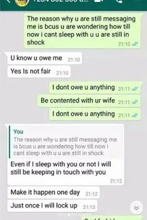 Dirty Whatsapp Chat Between Married Man And Lady Leaks Onlin