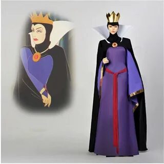 Snow White Evil Queen Stepmother Costume Dress Outfit Hallow