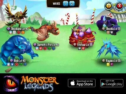 I'm performing a counterattack at Monster Legends! Join the 