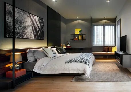 The Vale by Blu Water Studio (10) HomeDSGN Modern bedroom in