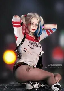 Sara Favalli - Harley Quinn Suicide Squad pin up