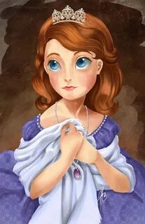 Sophia the First Disney fan art, Disney princess anime, Sofi