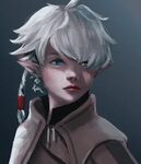 Alisaie by Aiolax Fantasy art children, Character portraits,