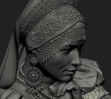 Young Russian Computer Graphics Daily News Zbrush models, Zb