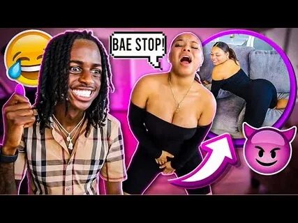 VIBRATING PANTIES PRANK ON GIRLFRIEND... (cute reaction) - Y