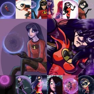 Violett is awesome in incredibles series Cute cartoon wallpa