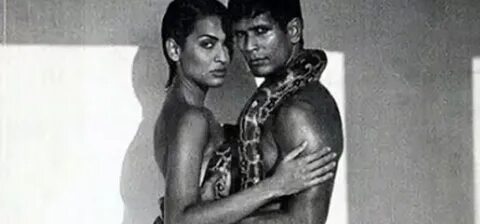 Milind Soman Shares Old Nude Photoshoot With Ex Madhu Sapre 
