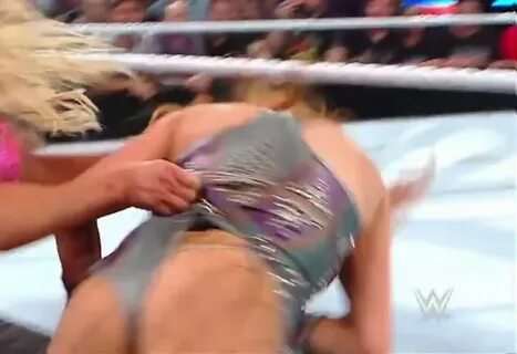 Becky Lynch gets a wedgie Seth Rollins is a lucky man - Redd