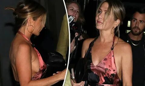 Jennifer Aniston flashes MAJOR sideboob as she sizzles on da