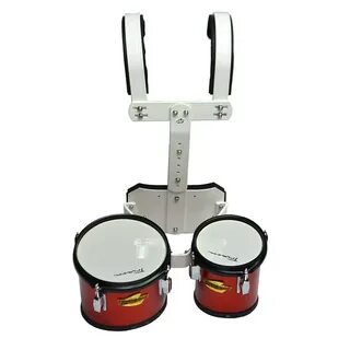 Trixon Junior Marching Toms - Set of 2 - Red Reverb