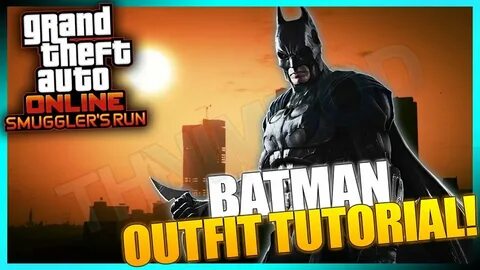 GTA ONLINE - 2 NEW BATMAN THE DARK KNIGHT OUTFIT TUTORIALS! 