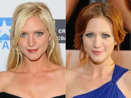 kind of want her red hair... Hair styles, Blonde vs brunette