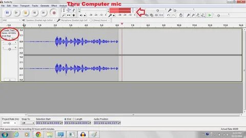 audio recording - Audacity records only 1 channel, inspite o