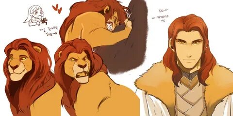 Safebooru - brown eyes brown hair disney fur trim korean lio