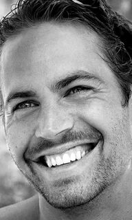 Actor Paul Walker with smile on his face