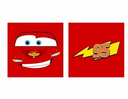 Cars Faces Lightning McQueen & Mater svg pdf png and dxf Ets