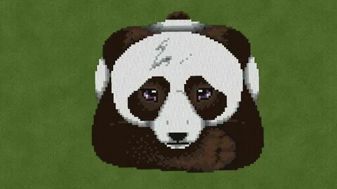 Blood Pixel Arts : Panda Minecraft Amino