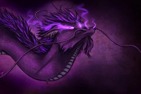 837282 Title The Leader Fantasy Dragon Purple Magic - 1800x1