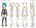 Character modeling, Character model sheet, Character turnaro