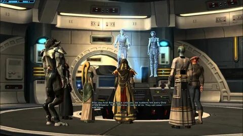 SWtOR Jedi Consular Story Cutscenes Pt. 33 Chapter 3 Ending 