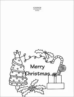 9 Black and White Christmas Card Templates Free - SampleTemp
